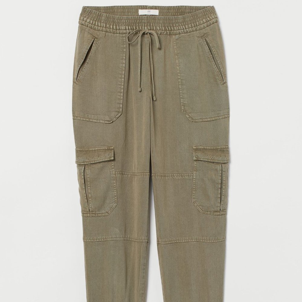 H&M Lyocell Utility Joggers